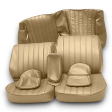 Sitzbezüge Bezüge für Mercedes W123 Limousine 1 & 2. Serie bis 08.1982 beige