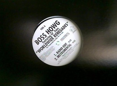 Boss Howg Featuring Lil' Zane - Worldwide Renegades (12'', Promo)
