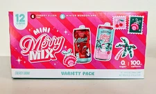 Alani Nu Mini Merry Mix Energy Drink Variety 6 Pack Winter Wonderland+Cherry 
