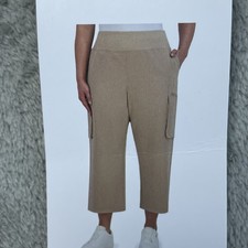 Sage Women's XXL Cargo Pants Tan e0279