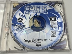 Sonic Adventure (Sega Dreamcast, 1998) No Manual, Excellent Disc Tested  Working