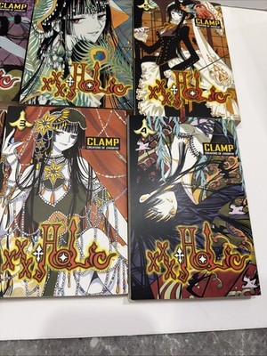 Xxx Holic Set Volumes 1-8 English Manga CLAMP Book 1 2 3 4 5 6 7 8