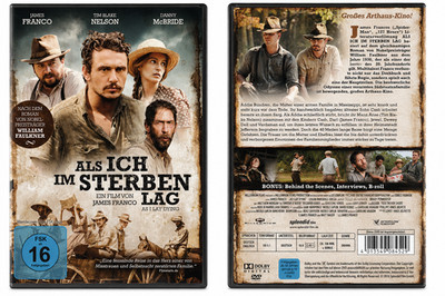 Western DVD Als ich im Sterben lag James Franco Drama Literaturverfilmung #T1579