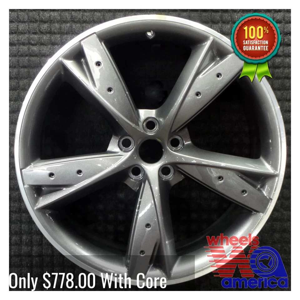 Llanta trasera Jaguar F-Type 20 2014-2020 T2R20831 T2R3291 OEM de fábrica OE 59917 Foto 2 de 4