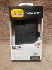 OtterBox Defender Pro Drop+ Case iPhone 12 / 12 Pro Black w Holster: 77-65430