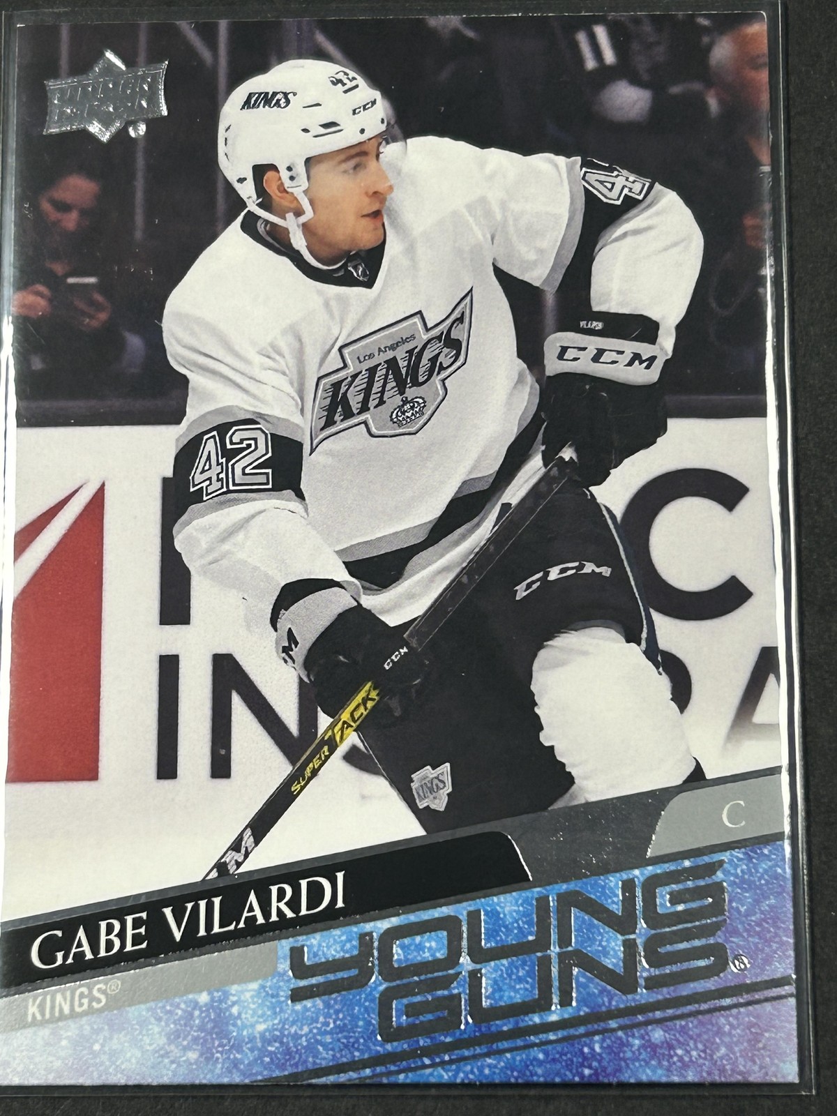 Gabe Vilardi 2020-21 Upper Deck #215 Young Guns Rookie Los Angeles Kings