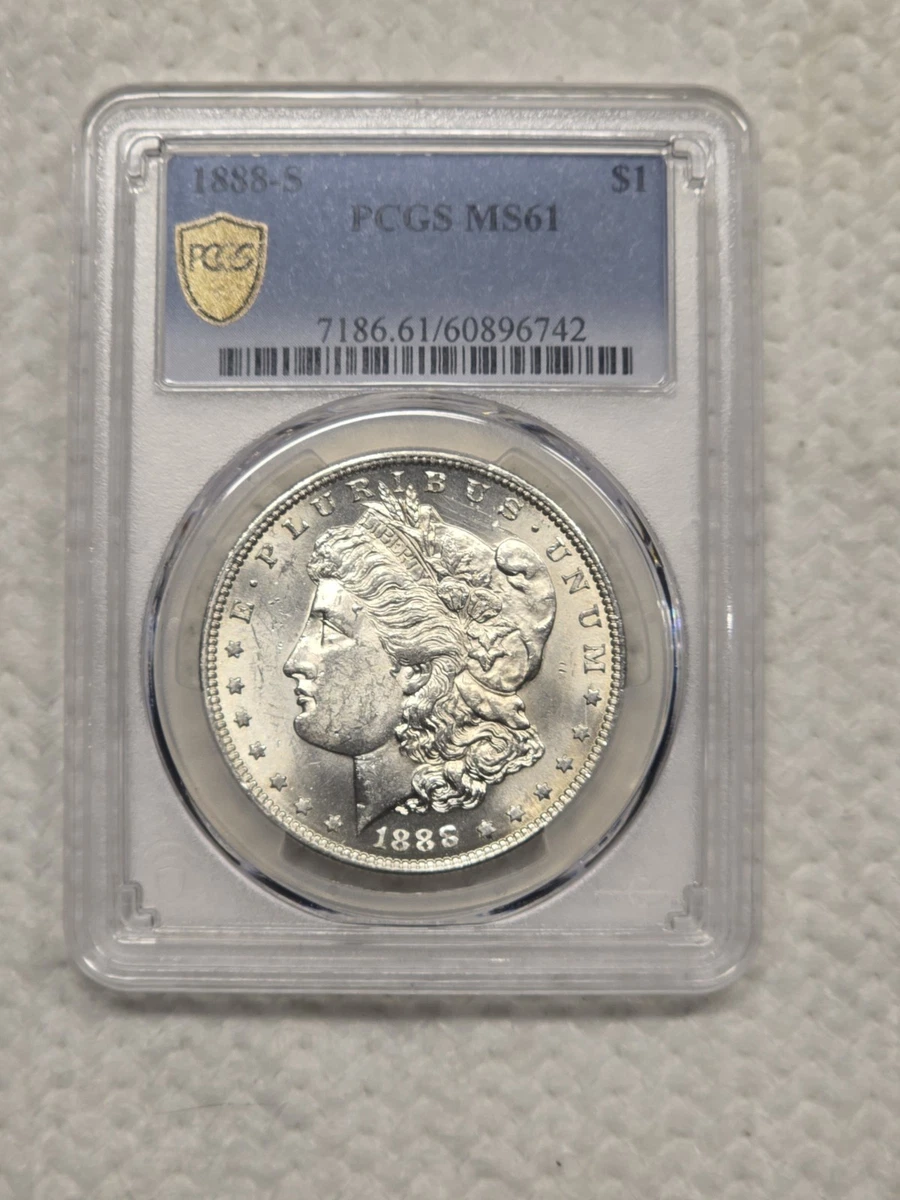 MS 61 Graded 1888 Year Morgan US Dollars (1878-1921) for sale | eBay