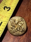Pre  Civil War 💥 🇺🇸 💣 Gilt Golden Age Button Coat Type Dug Confederate Camps