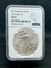 2023 American Silver Eagle NGC MS70 Invention Series! 1 Oz .999 Silver