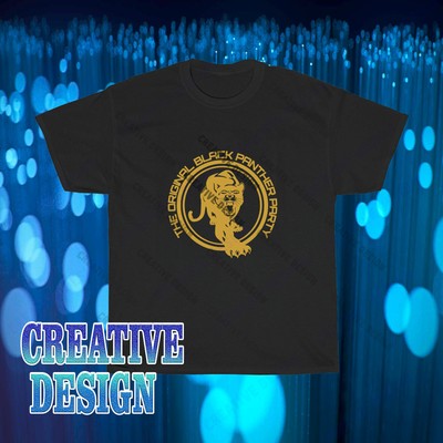 Brand New Black Panther Party Logo T-Shirt Funny Size S to 5XL