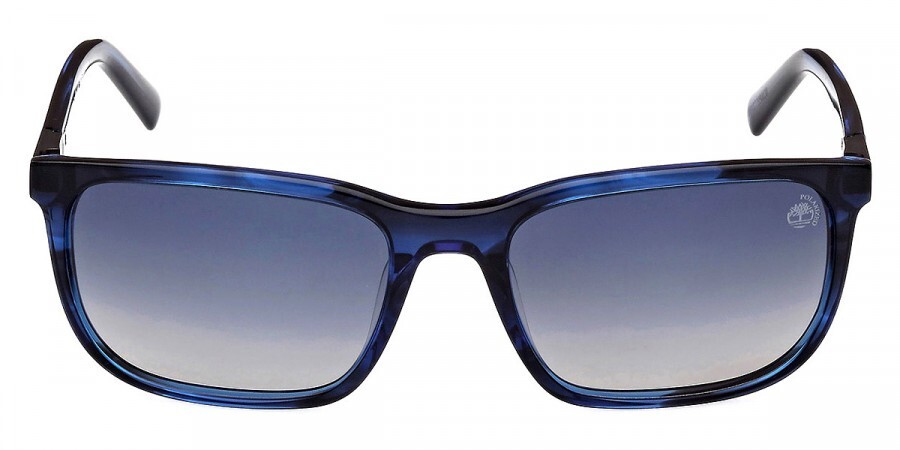 Солнцезащитные очки Timberland TB9318 90D Синие пластиковые квадратные поляризованные солнцезащитные очки 56-18-140 26290₽