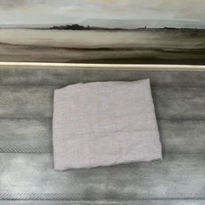 Pottery Barn Belgian Flax Linen Standard Pillow Sham (1) Smoky Quartz Cut Tags