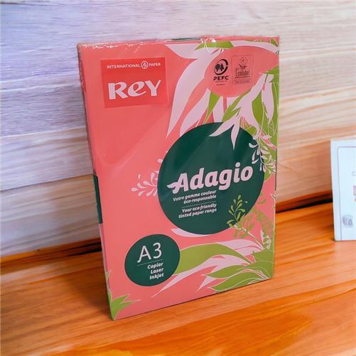 REY Adagio Coloured Paper A3 A4 80/120/160gsm Blue Red Green Yellow ...