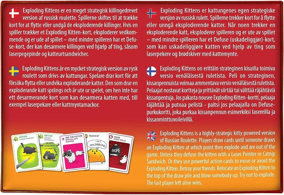 Exploding Kittens - Card Games | Family Friendly Party Games - Image 2 of 4