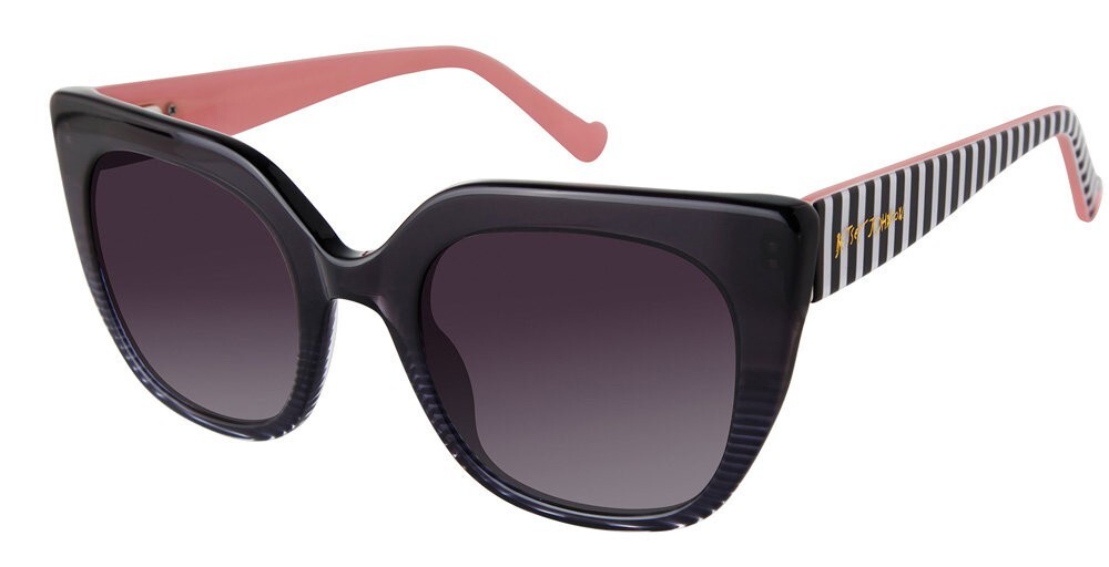 Оправа солнцезащитных очков Betsey Johnson Catchya Later BLK Black Cat Eye 51-22-140 21890₽