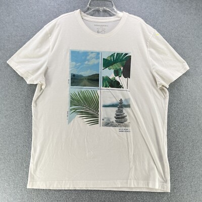Banana Republic Mens Eco T-Shirt XL X-Large Art Of Nature - Main Image
