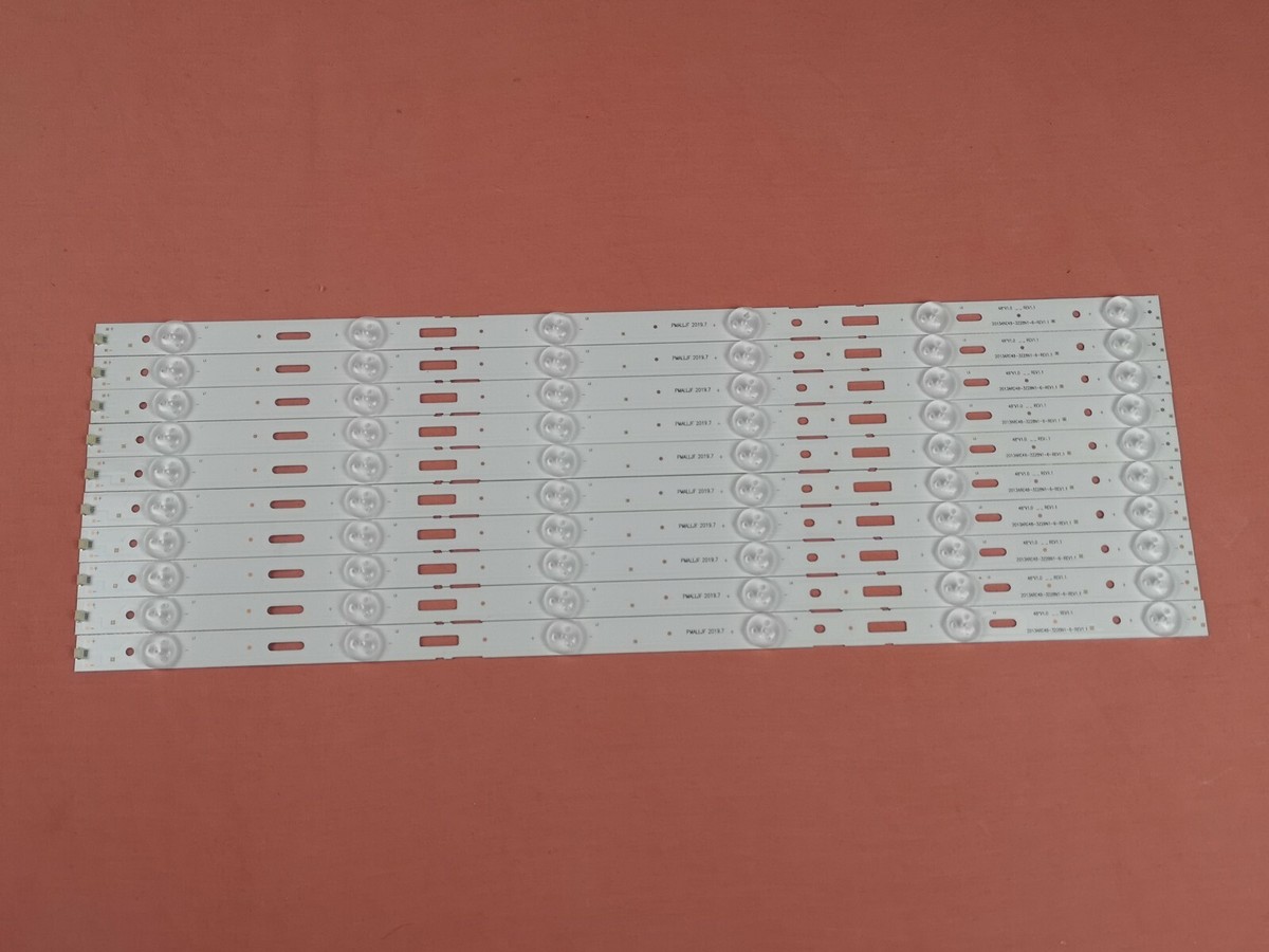 10 Barrettes LEDs De Rétroéclairage Pour Téléviseur Grundig 48VLE4520 - Neuf Sous Emballage