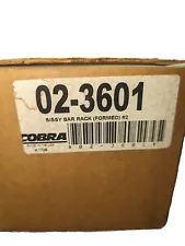Cobra Formed Sissy Bar Luggage Rack - 02-3601 Fits Many Brands. See Description