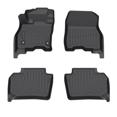 3D TPE Floor Mats Liners For 2018-2026 Nissan LEAF All Weather Liners Waterproof