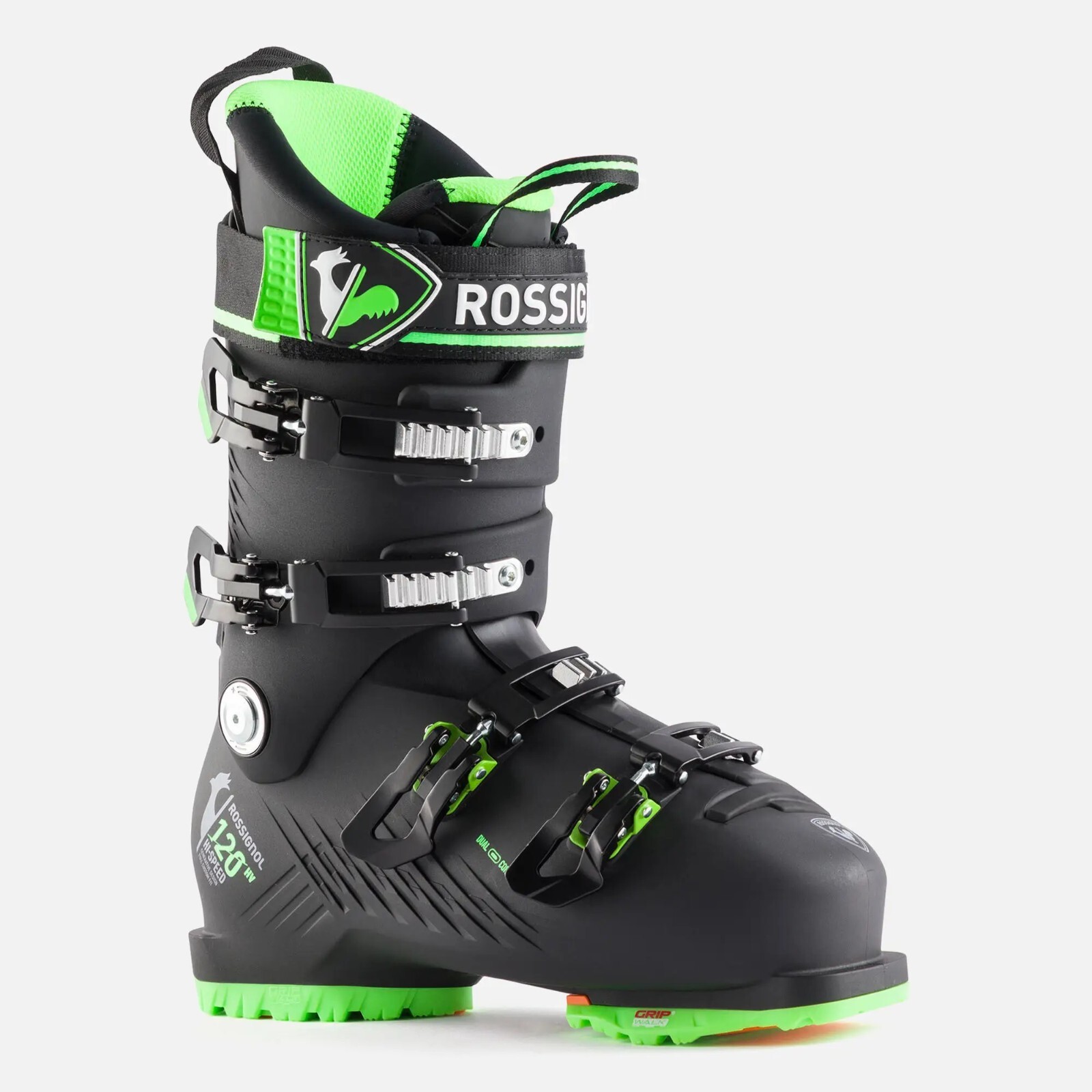 SALOMON Scarponi da sci uomo ROSSIGNOL Hi Speed 120 HV GW NERO VERDE #RBL2110