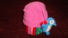 UNUSUAL hat with toy Penguin in the Pocket Fleece warm sz 12-24 mo — photo 5