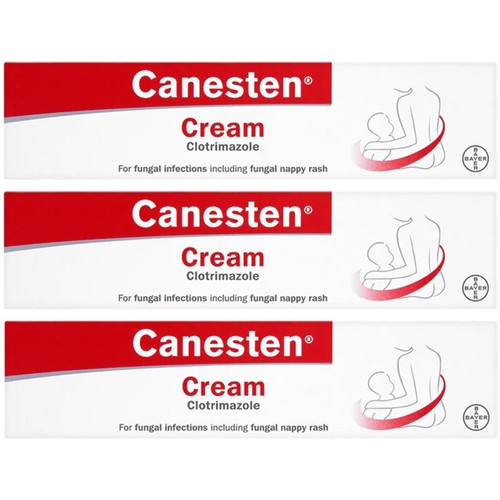 Canesten Antifungal Cream Nappy Rash, Athletes Foot, Thrush 20g x