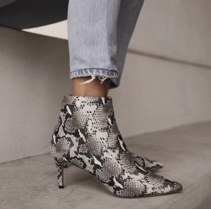 Tony bianco sales snakeskin booties