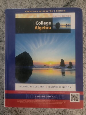 College Algebra Eight Edition