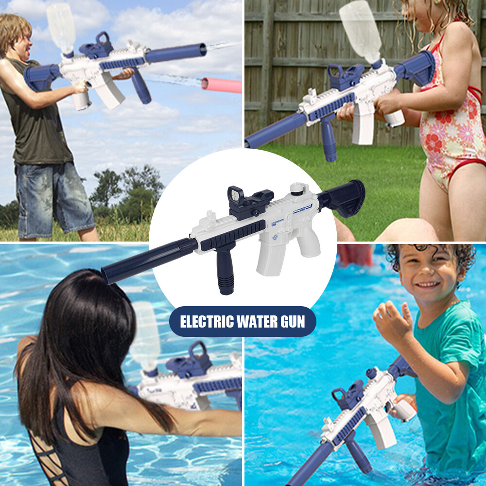 Elektrische Wasserpistole - Mit LED-Licht Und 10m Reichweite