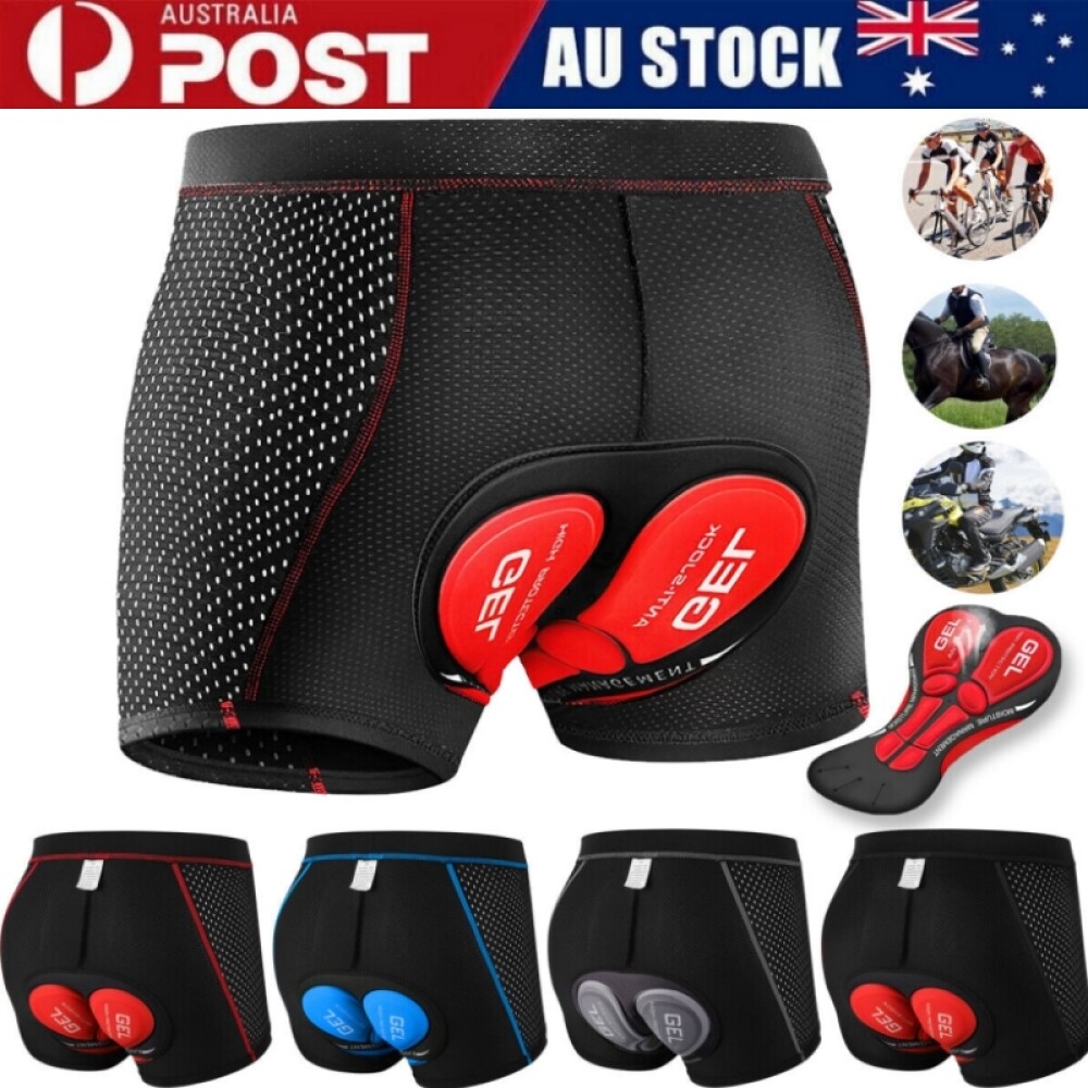 Women Men Cycling Bike Bicycle Sports Shorts Underwear 5D Gel