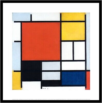 Piet Mondrian Duinlandschap Poster Kunstdruck Bild Offsetdruck 60x80cm