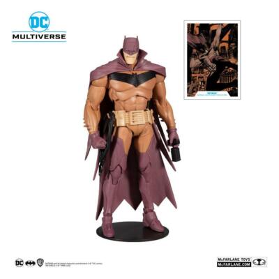 DC COMICS - Multiverse - White Knight Batman Red Variant Action Figure McFarlane