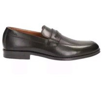 Image of New Clarks UK 6 Hawkley Free Black Leather Mens Slip On Formal Shoes Loafer 39.5