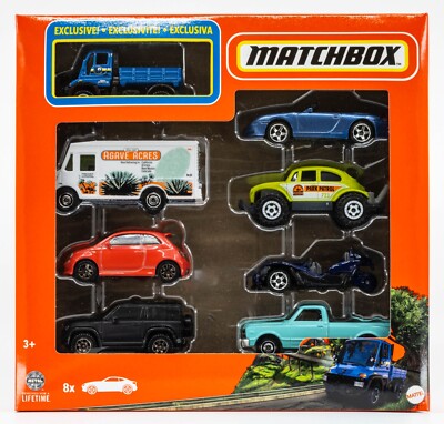 2024 Matchbox 8-Pack | Exclusive Mercedes-Benz Unimog | Porsche