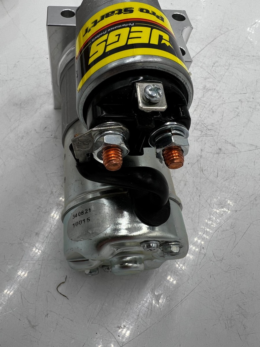 JEGS 10009 Mini High-Torque Starter - Fits Small Block & Big Block Chevy V8 Engines 6 thumbnail image