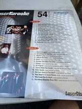 Pioneer Laser Disk Karaoke - LaserKaraoke VOL 54 SEALED never opened video sing