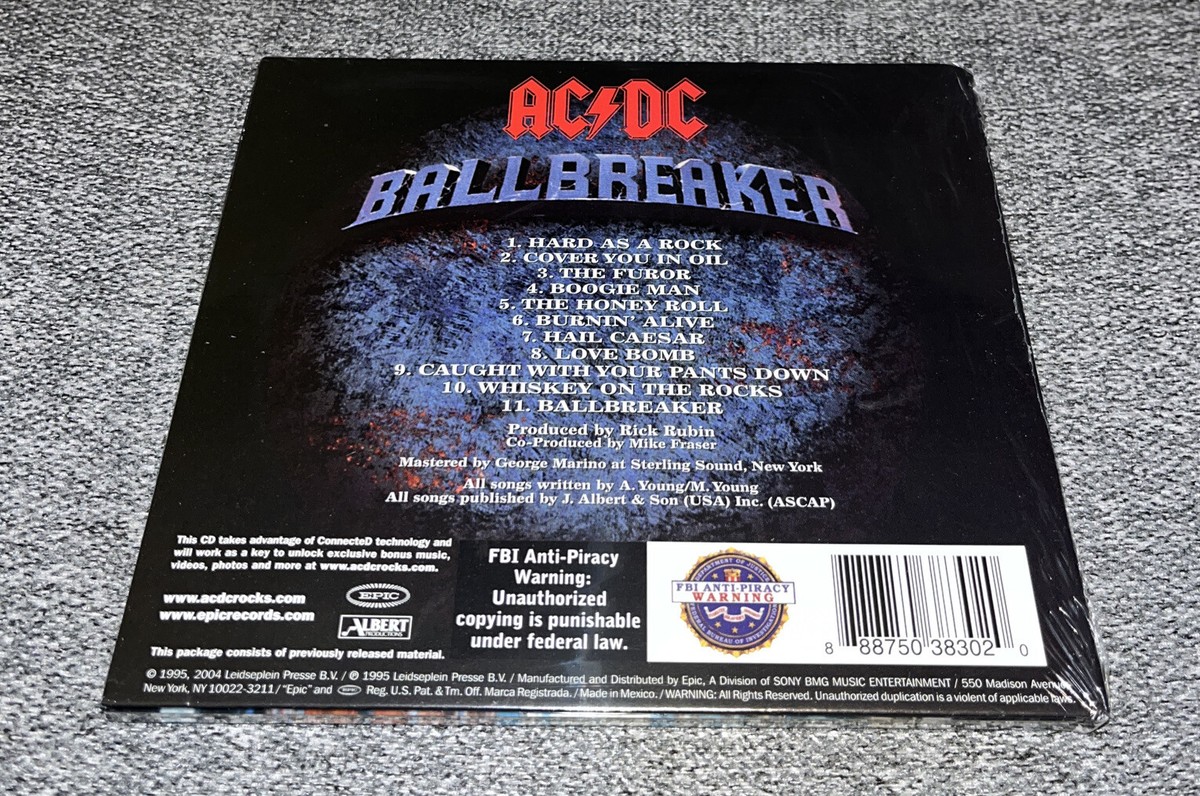 Ballbreaker by Ac/Dc (New CD)⭐️Buy Any 3 Get 1 Free