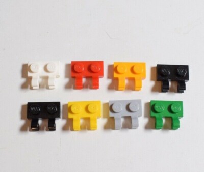 Lego 60470 Plate with Double Clip 1x2 Select Colour Pack of 16 | eBay