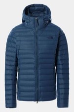 The North Face Women’s Stretch Down Hoodie - Monterey Blue, Non-pfc Dwr