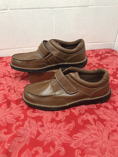 dr scholl's one strap leather casuals