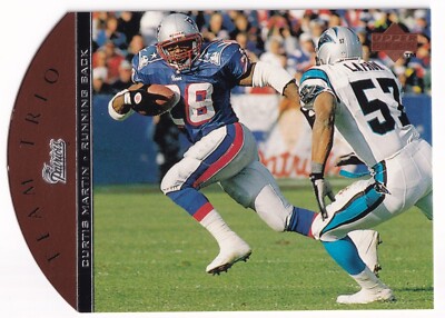 1996 Upper Deck Team Trio #TT82 Curtis Martin