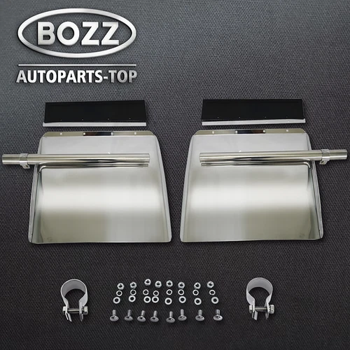 SS Quarter Fender 24x24 Set for Freightliner Kenworth Peterbilt