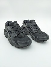 Nike Huarache Run Sneakers 654275-016 Black Youth Size 5.5Y
