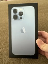 Apple iPhone 13 Pro Sierra Blue  Empty Box Only  CM 