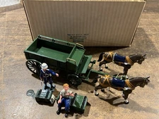 Trophy Miniatures glossy set Zulu War General Service Wagon