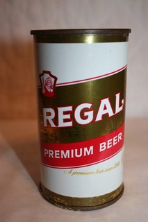 REGAL PREMIUM BEER 12 oz. 1960 flat top Miami Florida