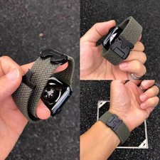 Nylon Band For Apple Watch iWatch Strap Series 10 9 8 7 6 SE 5 Ultra 2 38mm-49mm
