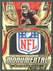 2022 Panini Spectra Monumental NFL Shield Patch 1/1 Gold Vinyl RC Drake London