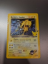 Pokémon TCG Rockets Zapdos Holo Classic Collection 15/132 Celebrations Mint