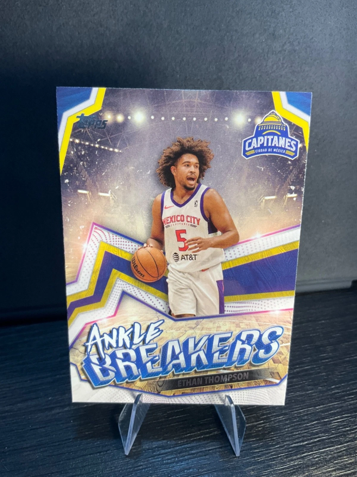 2023-24 Topps G-League AB-30 Ethan Thompson Ankle Breakers Insert